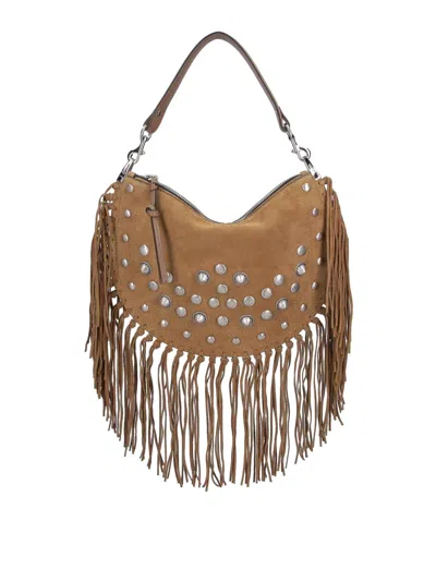ISABEL MARANT SHOULDER BAG WITH FRINGES