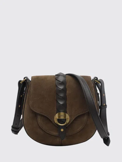 Isabel Marant Shoulder Bag Woman Color Black In Brown
