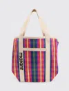 Isabel Marant Darwen Nylon Shoulder Bag With Striped Pattern In Multi