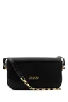 Isabel Marant Women Black Leather Lizza Shoulder Bag In Black