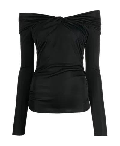Isabel Marant Shoulder-length Blouse In Black