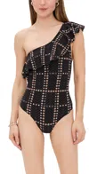 Isabel Marant Sicilya One Piece Faded Black In Faded Black