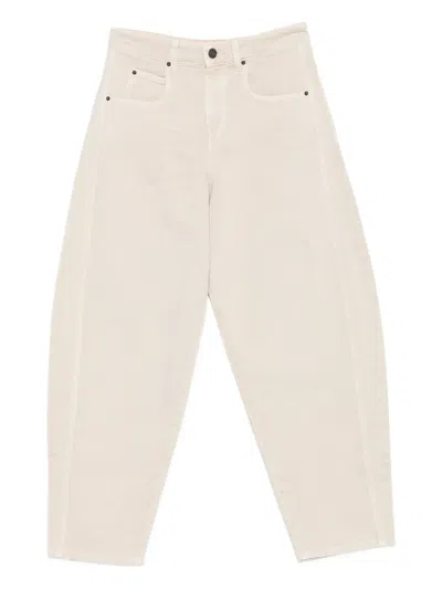 Isabel Marant Side-seam Detail Jeans In Neutral