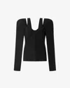 Isabel Marant X Sielle Puff Sleeve Pullover In Black