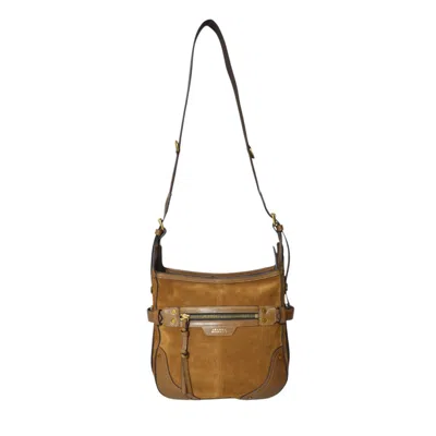 Isabel Marant Sierra Hobo Bag In Cognac Suede