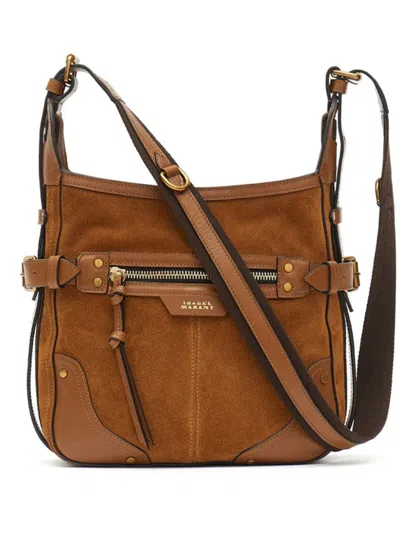 Isabel Marant Sierra Hobo Shoulder Bag In Brown