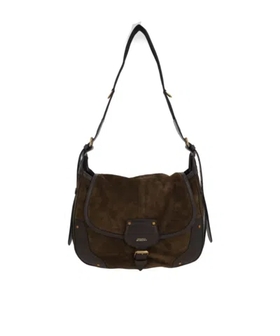 ISABEL MARANT ISABEL MARANT SIERRA LOGO-PRINTED SHOULDER BAG