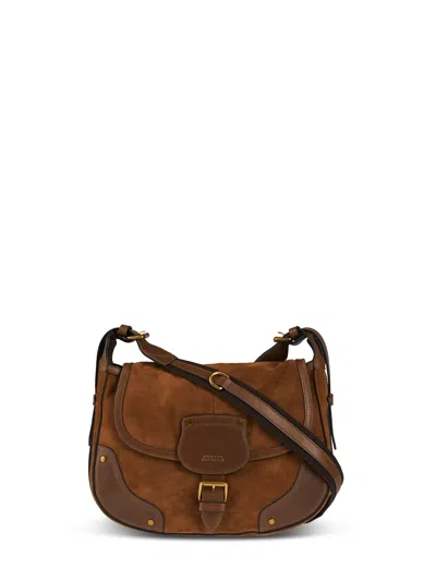 Isabel Marant Sierra S Shoulder Bag In Brandy