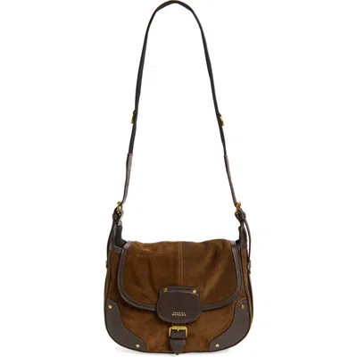 Isabel Marant Sierra Shoulder Bag In Brown