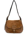 Isabel Marant Sierra Shoulder Shoulder Bag In Leather Color Suede In Brown
