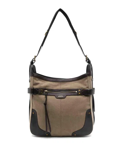 ISABEL MARANT BOLSA DE HOMBRO - MARRÓN CLARO
