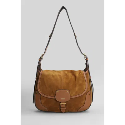 Isabel Marant Sierra Shoulder Shoulder Bag In Leather Color Suede