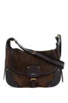 Isabel Marant Adjustable Strap Shoulder Bag In Brown