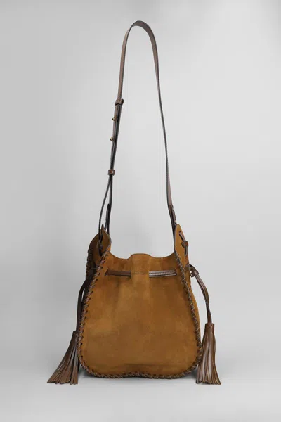 Isabel Marant Silao Bucket Shoulder Bag In Brown