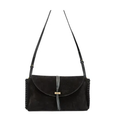 Isabel Marant Silao Shoulder Backpack In Black