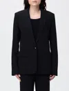 Isabel Marant Feray Tailored Jacket Notch Lapel Design In Black