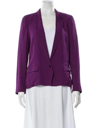 Pre-owned Isabel Marant Silk Blazer In Purple