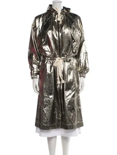 Pre-owned Isabel Marant Silk Jacket In Gold