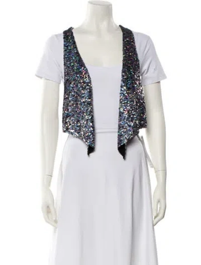 Pre-owned Isabel Marant Silk Jacket In Silver