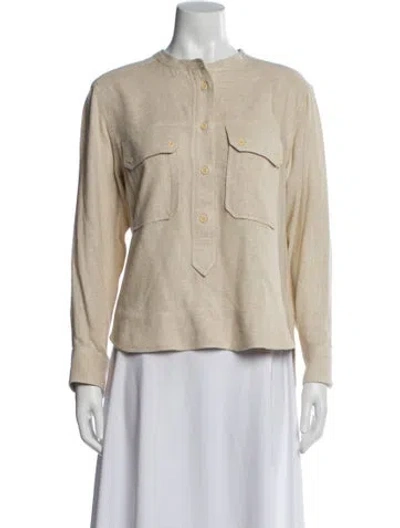 Pre-owned Isabel Marant Silk Jacket In White