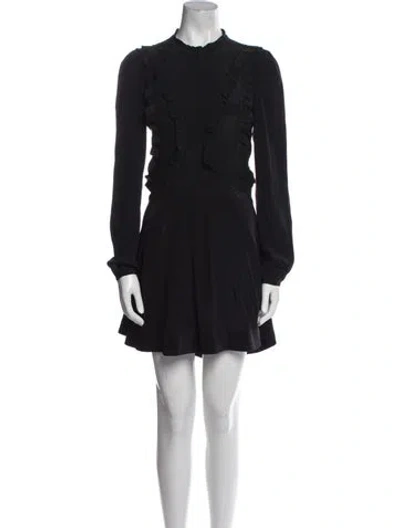 Pre-owned Isabel Marant Silk Knee-length Dress In Blue