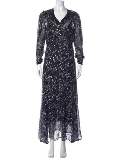 Pre-owned Isabel Marant Silk Long Dress