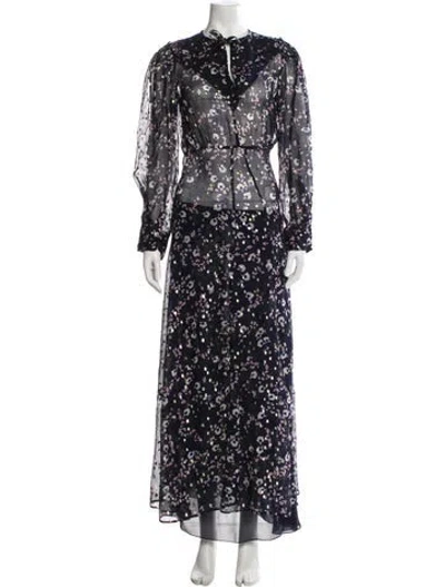 Pre-owned Isabel Marant Silk Midi Length Dress