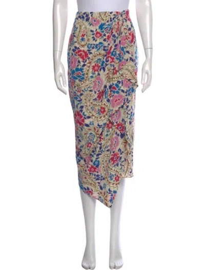 Pre-owned Isabel Marant Silk Midi Length Skirt