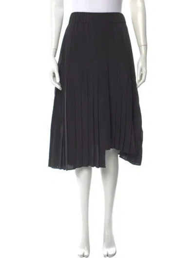 Pre-owned Isabel Marant Silk Midi Length Skirt In Blue
