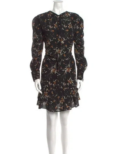 Pre-owned Isabel Marant Silk Mini Dress