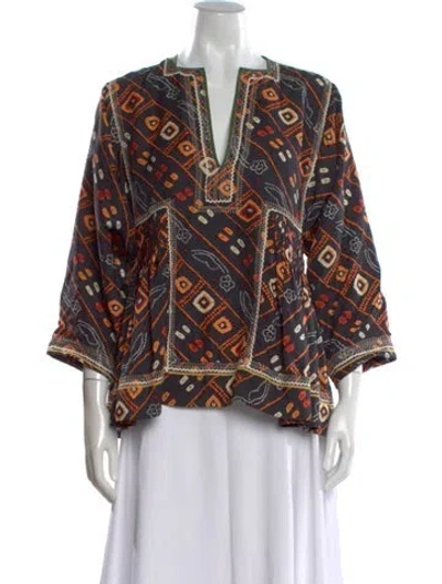 Pre-owned Isabel Marant Silk Mini Dress In Black