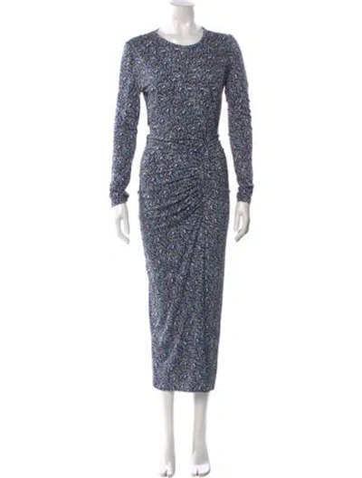 Pre-owned Isabel Marant Silk Mini Dress In Multi