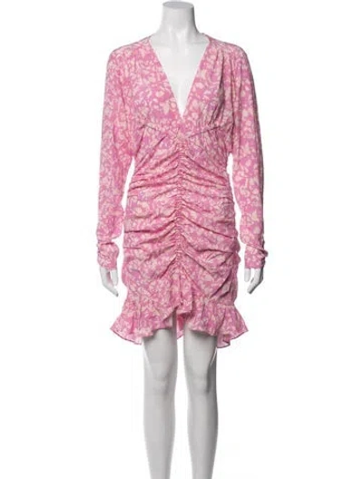 Pre-owned Isabel Marant Silk Mini Dress W/ Tags In Pink