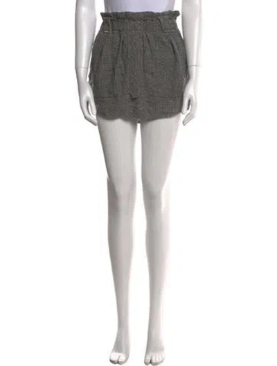 Pre-owned Isabel Marant Silk Mini Skirt In Black