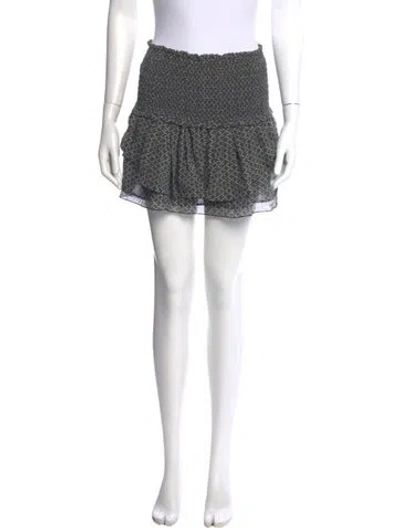 Pre-owned Isabel Marant Silk Mini Skirt In Multi