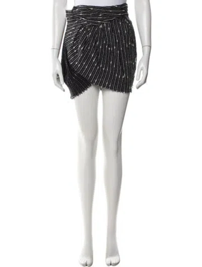 Pre-owned Isabel Marant Silk Mini Skirt In Multi