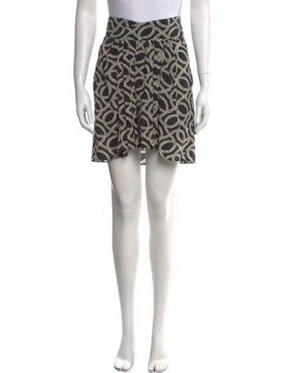 Pre-owned Isabel Marant Silk Mini Skirt W/ Tags