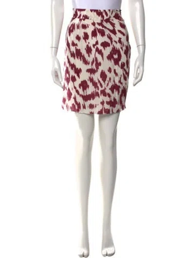 Pre-owned Isabel Marant Silk Mini Skirt W/ Tags In Multi