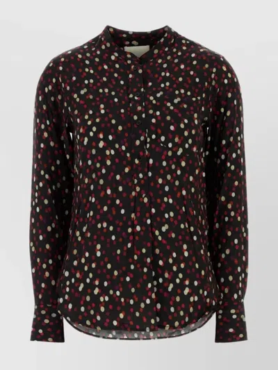 ISABEL MARANT SILK SHIRT WITH POLKA DOT DESIGN