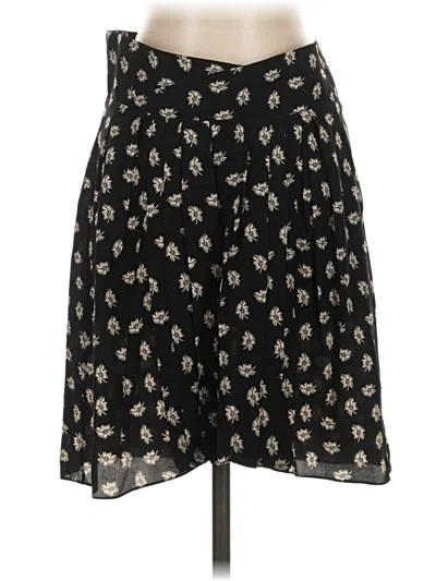 Pre-owned Isabel Marant Silk Skirt In Black