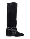 Isabel Marant Silmon Knee-high Boots In Black