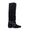 Isabel Marant Silmon Knee-high Boots In Black