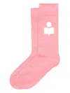 Isabel Marant Siloki Socks In Pink
