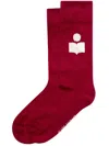 Isabel Marant Socken Siloki In Red