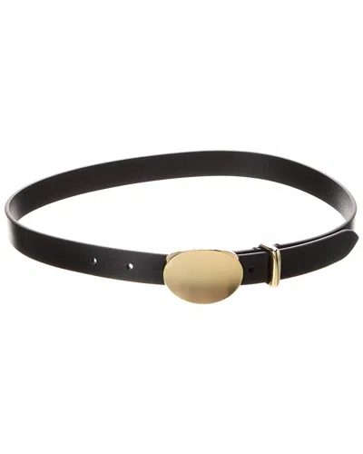 Isabel Marant Silvana Leather Belt In Black