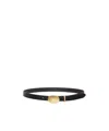 Isabel Marant Silvana Oval Buckled Belt In Black