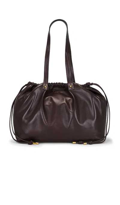 Isabel Marant Silven Bag In Burgundy