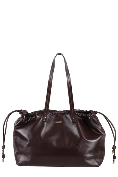 Isabel Marant Silven Ew Gb Handbag In Black