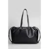 Isabel Marant Silven Ew Tote In Black Leather In Black