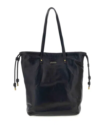 Isabel Marant Silven N/s Shoulder Bag In Black